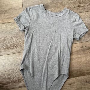 Forever 21 Grey Bodysuit